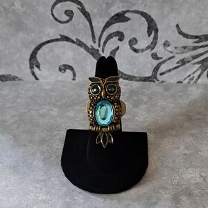 Vintage Inspired Owl Ring